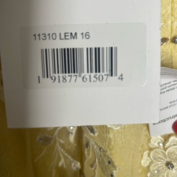 Mac Duggal 11310 NWT EMBELLISHED HIGH NECK SLEEVELESS A LINE GOWN - Picture 14 of 16